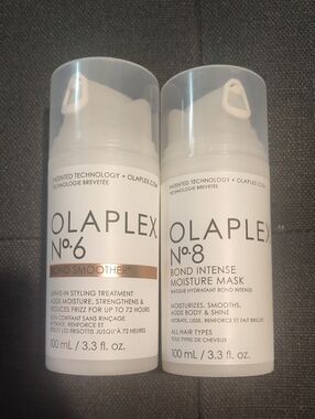 OLAPLEX No.6 Bond Smoother & No.8 Bond Intense Moisture Mask Retail $70